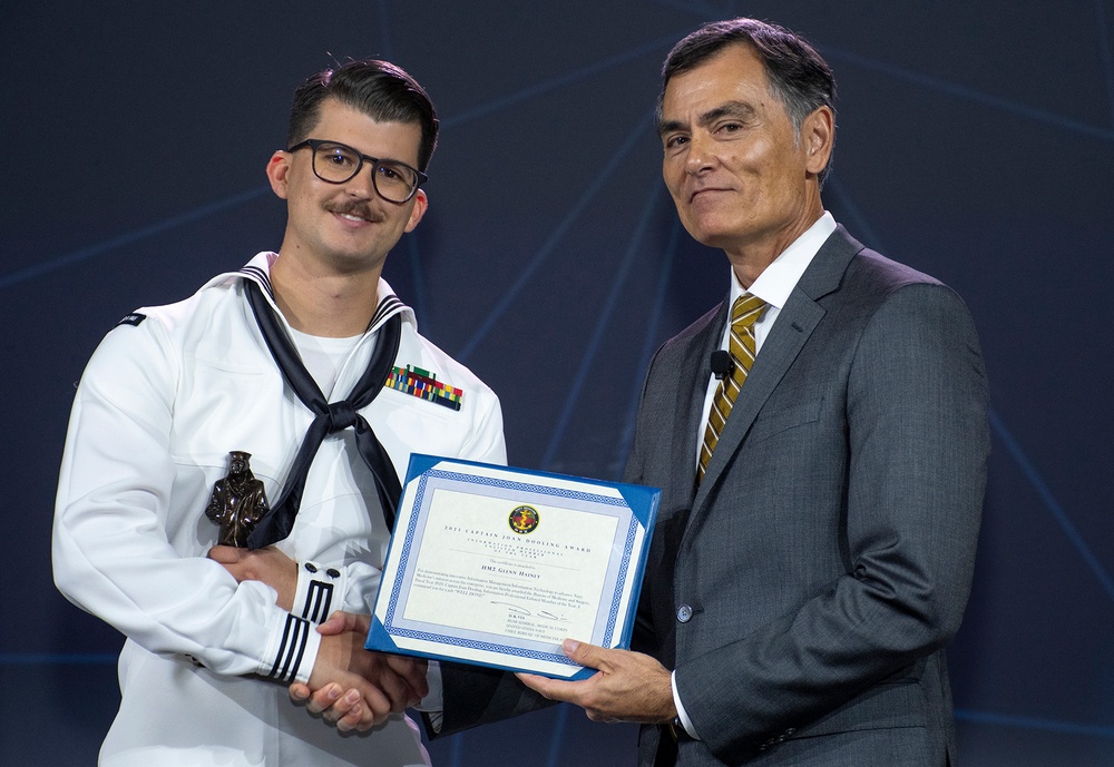 Navy Corpsman HM2 Hainey Earns Captain Dooling Award for Exceptional Service at 10th Marine Regiment